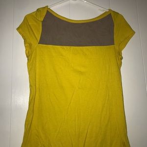 Yellow blouse